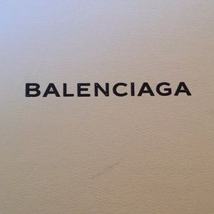 Black and white Balenciaga Top Speed Trainers